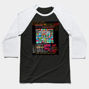 SURVIVAL Baseball T-Shirt